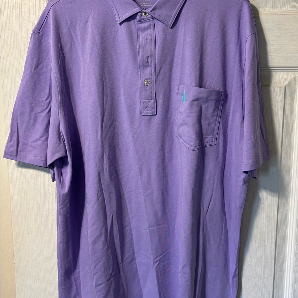 johnnie-O Purple Polo Shirt for Men